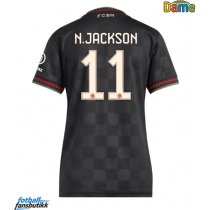 Bayern Munich Nicolas Jackson #11 Tredjedrakt Dame 2025-26 Kortermet